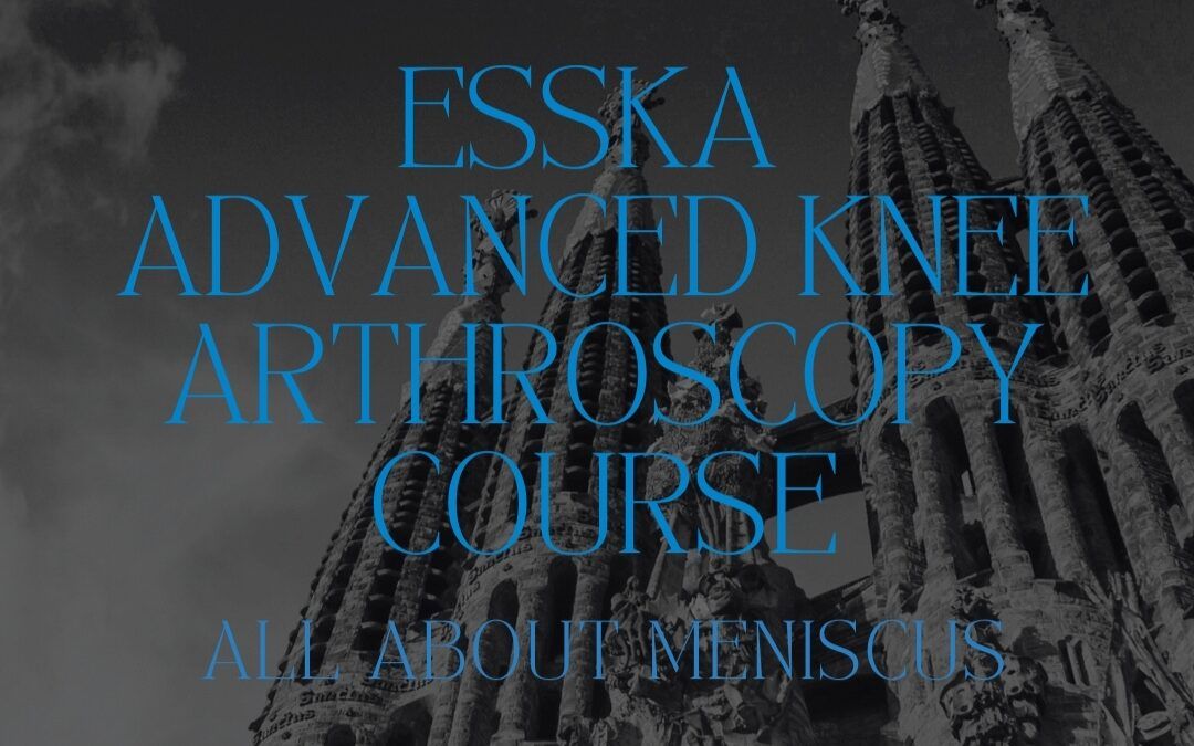 El Dr. Gonzalo Samitier participa como docente en el ESSKA Meniscus Course 2025 en Barcelona