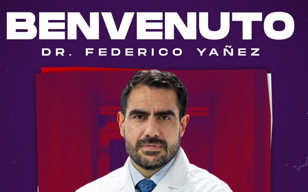 Samitier Sports refuerza su posicionamiento internacional con el nombramiento del Dr. Federico Yáñez como responsable médico del Firenze Red Lions