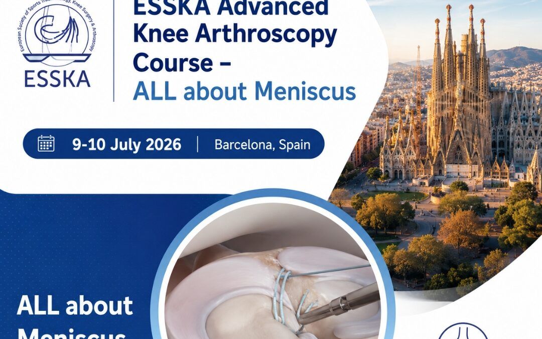Dr. Gonzalo Samitier participa en el curso ESSKA sobre menisco